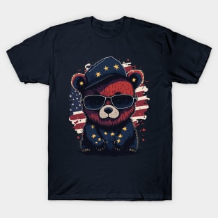 Patrioic Bear T-Shirt